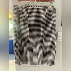 NWT Express Plaid Pencil Skirt